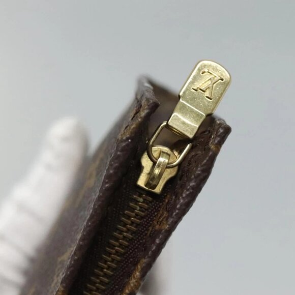 LOUIS VUITTON Monogram Bucket PM Accessory Pouch LV Auth 110460 - Picture 13 of 16